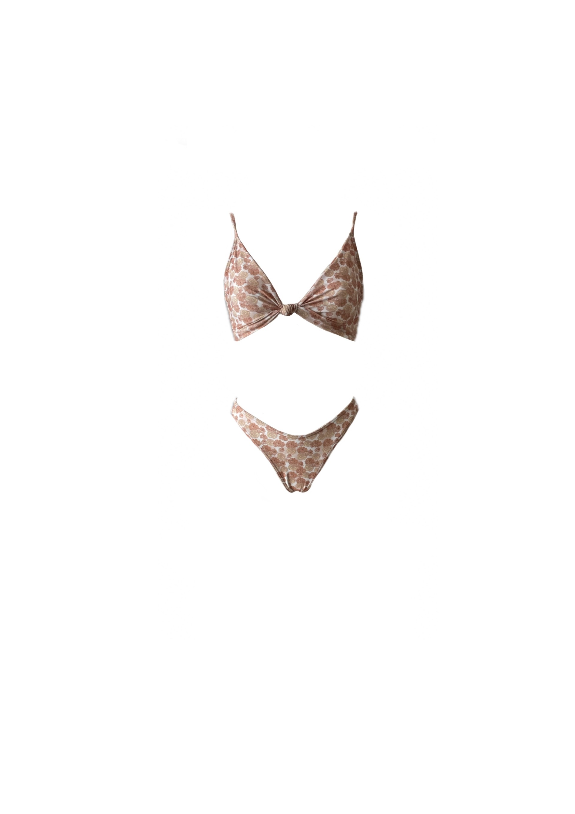 GRANDMA'S CARNATIONS BIKINI SET